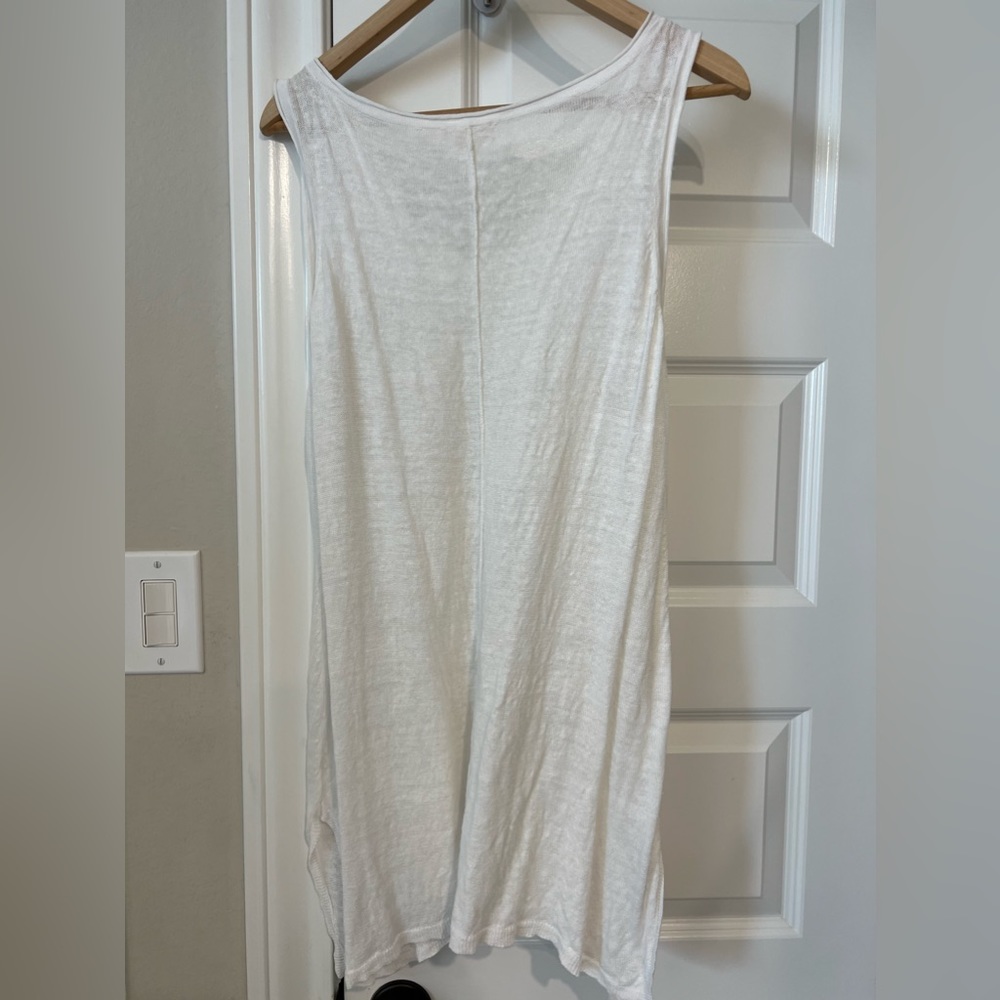 Eileen Fisher Linen Tank Sweater Size L - Picture 6 of 7